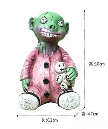 Baby Frankenstein  Incense Cone Burner Baby Zombie Incense Doll | Gothic | 10cm