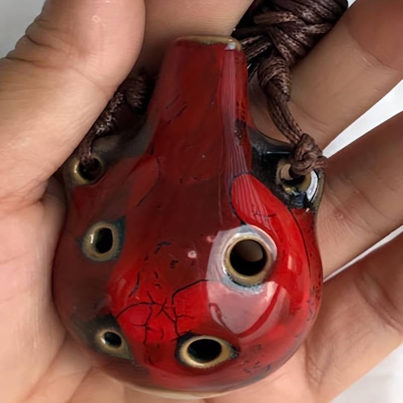 Ceramic Flute | 6 Holes | Instrument| Ancient Fife Flute