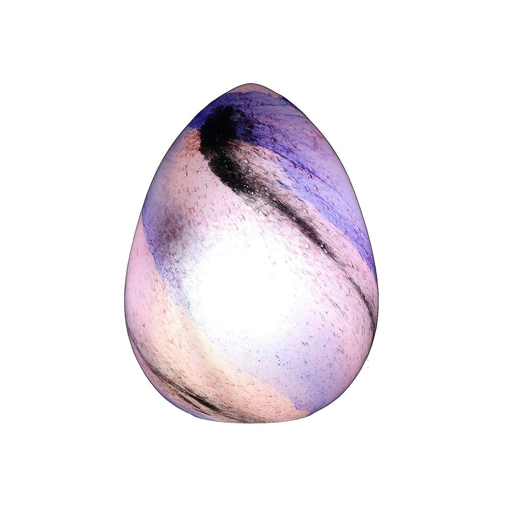 Cosmos Egg Mood Lamp Purple Galaxy Effect | Shudehill Giftware | 24x19cm