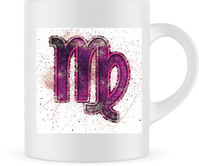 Zodiac; Star Sign; Mug; Virgo Constellation, The Purple Spell