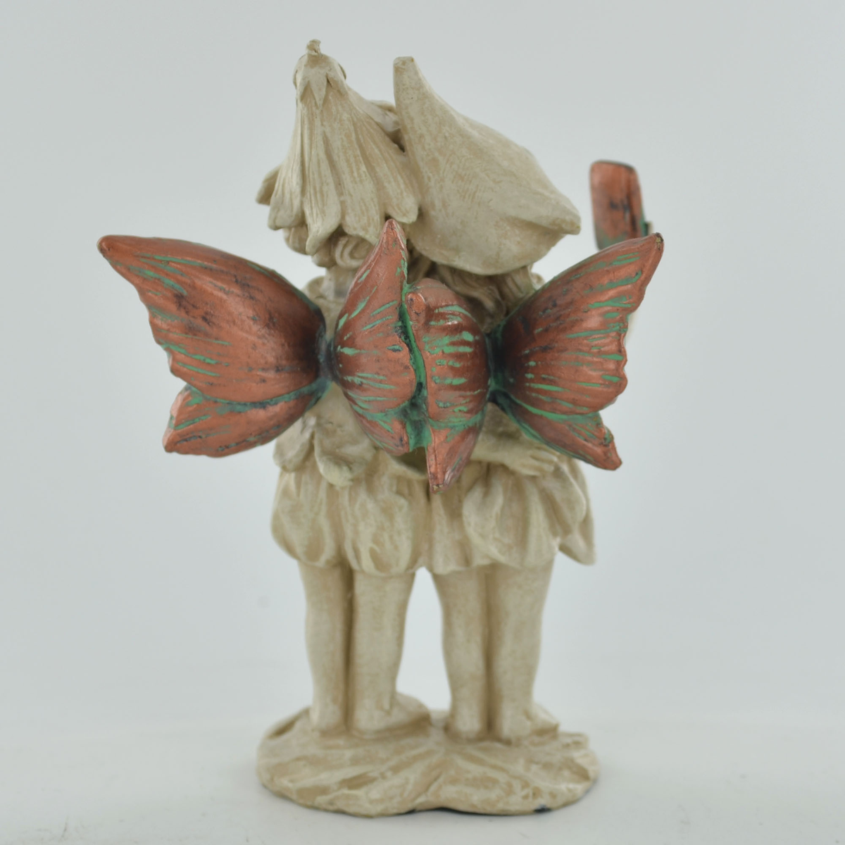 Fairy Couple Garden Ornament | Mystical Altar Piece | Outdoor Fae Statue