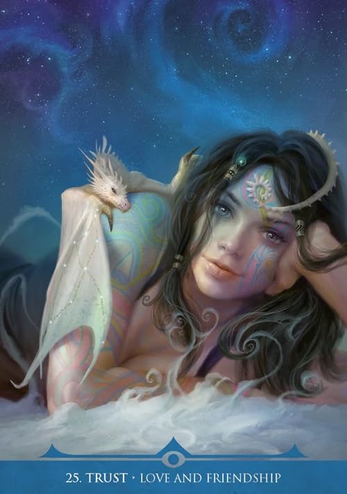 Stardragons Oracle Cards | 33 full colour cards & instructions Cards | 2021 | by Rachel Paul (Author), Paolo Barbieri (Illustrator)