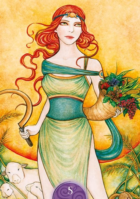 Mystical Black Wiccan Oracle Tarot Cards | by Lo Scarabeo