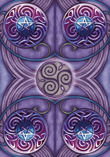 Mystical Black Wiccan Oracle Tarot Cards | by Lo Scarabeo
