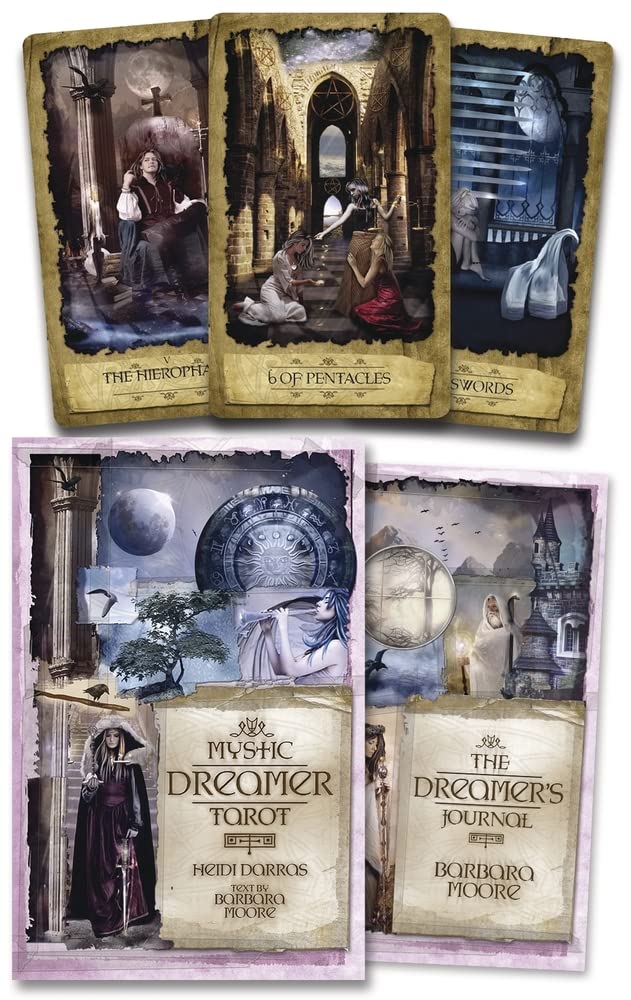 Mystic Dreamer Tarot Cards | 2008 | by Heidi Darras (Author), Barbara Moore (Author) | Divination | Fortunetelling