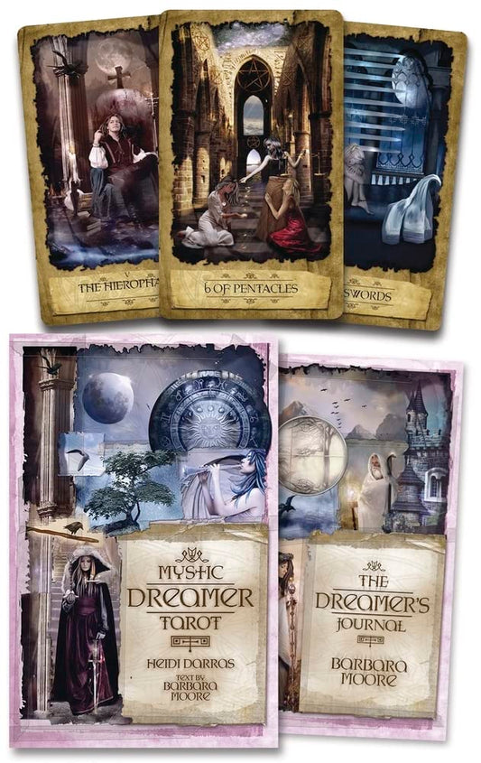 Mystic Dreamer Tarot Cards | 2008 | by Heidi Darras (Author), Barbara Moore (Author) | Divination | Fortunetelling