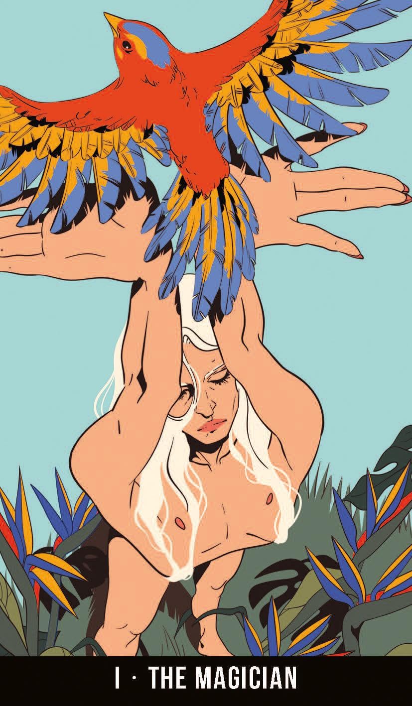 Wild Eden Tarot Cards | 2025 | by Alice Mastroleo (Author), Gloria Pizzilli (Illustrator) | Divination | Fortune Telling