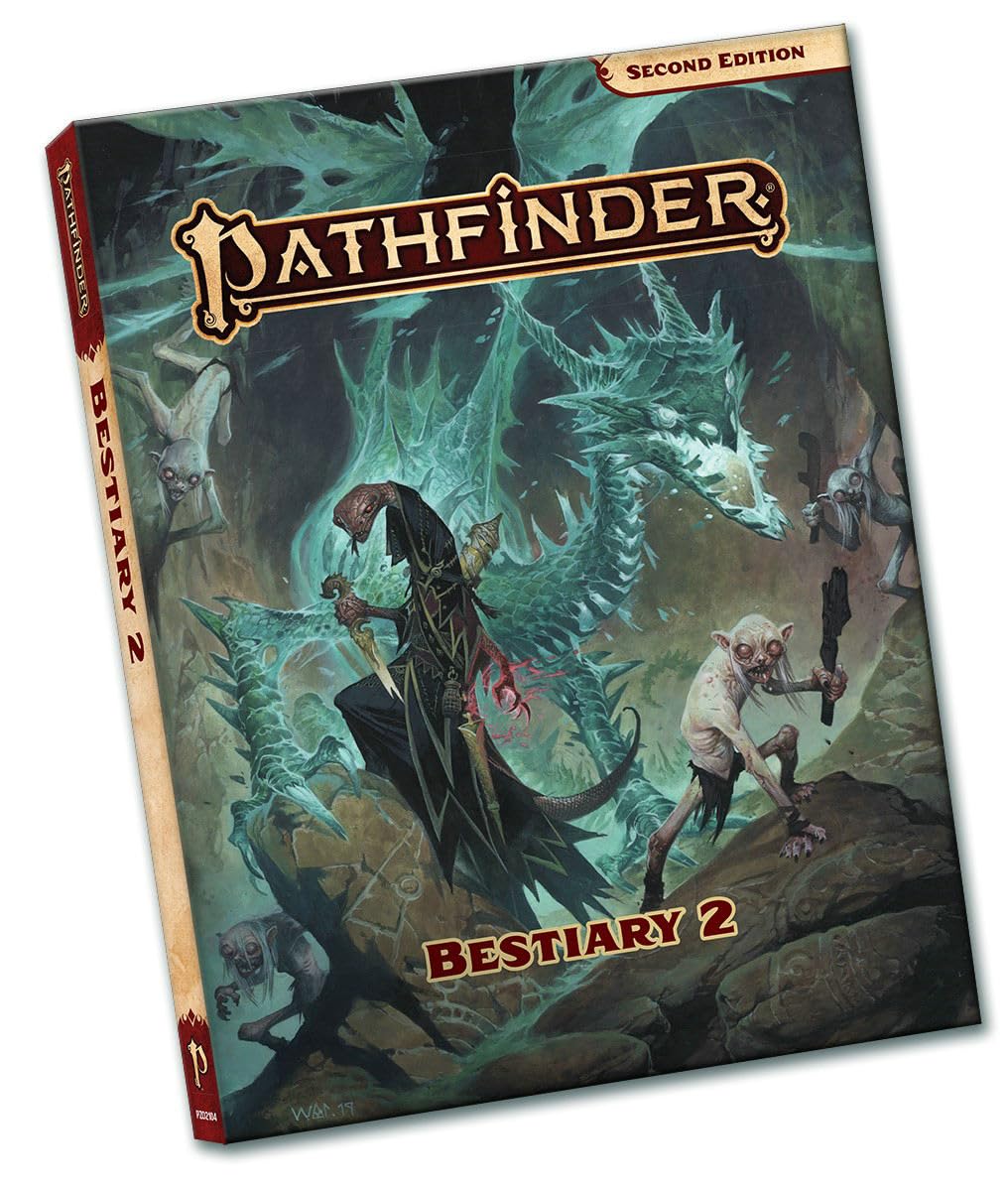 Pathfinder - Bestiary 2 Pocket Edition Softcover | RPG | Role Playing Games