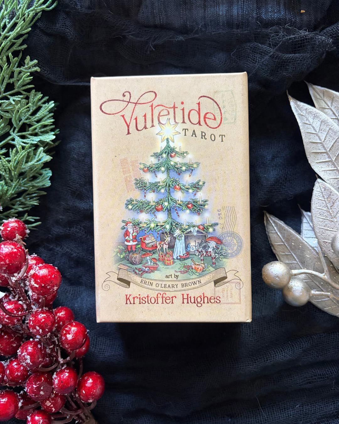Yuletide Tarot: New Edition | by Kristoffer Hughes (Author), Erin O'Leary Brown (Author) | Divination