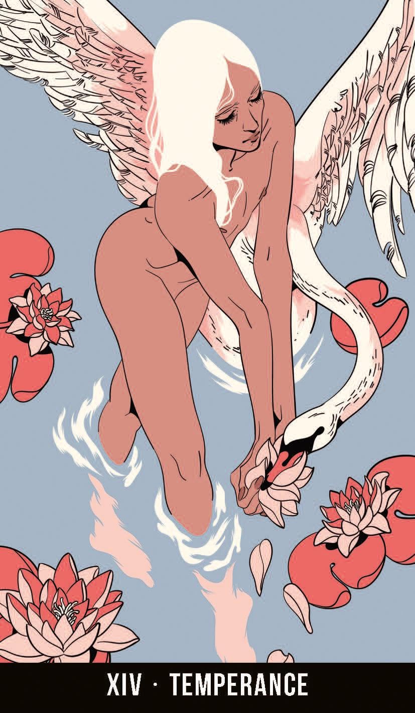 Wild Eden Tarot Cards | 2025 | by Alice Mastroleo (Author), Gloria Pizzilli (Illustrator) | Divination | Fortune Telling