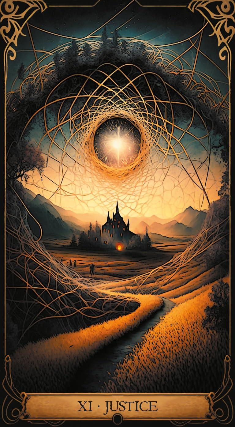 Druidic Tarot Cards | 2024 | by Andrea Cogerino (Author), David Lopes (Illustrator) | Fortune telling