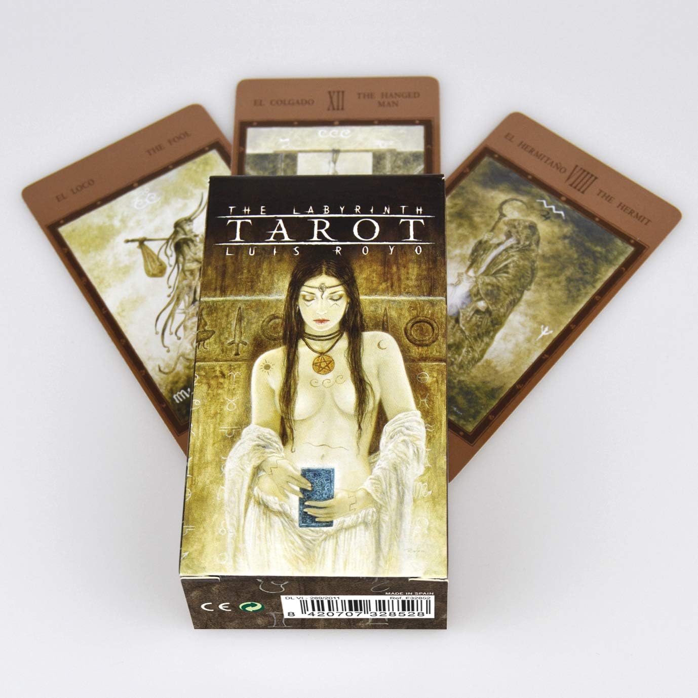 The Labyrinth Tarot Cards | Detailed Gothic Tarot Card Deck | Luis Royo | Divination | Fortune Telling