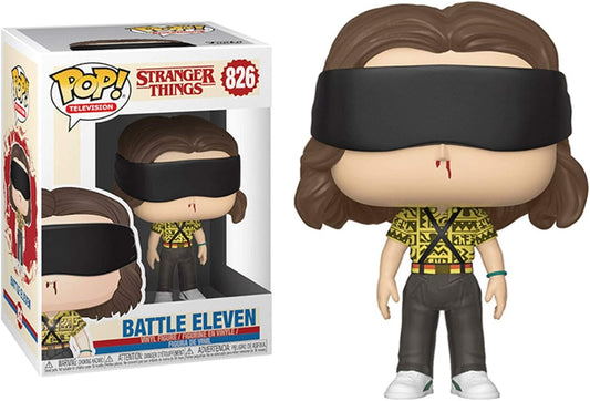 Funko POP | Television: Stranger Things: Battle Eleven | Collectable Vinyl Figure | Gift Idea | Official Merchandise | Model Figure for Collectors and Display