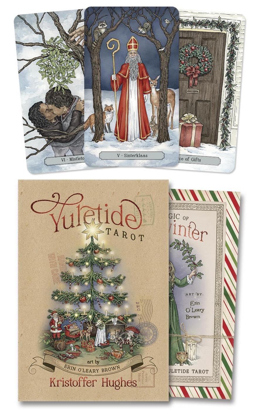 Yuletide Tarot: New Edition | by Kristoffer Hughes (Author), Erin O'Leary Brown (Author) | Divination