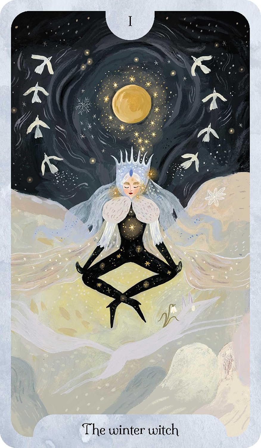 Seasons of the Witch: Winter Tarot: A journey through Yule and Imbolc | by Lorriane Anderson (Author), Tijana Lukovic (Illustrator) | Divination | Fortunetelling