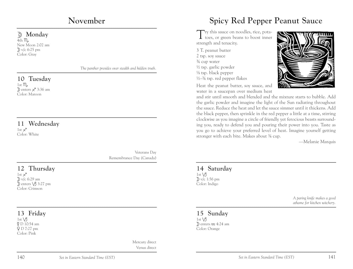 Llewellyn's 2026 Witches' Datebook Calendar – Day to Day Calendar | Witch Diary