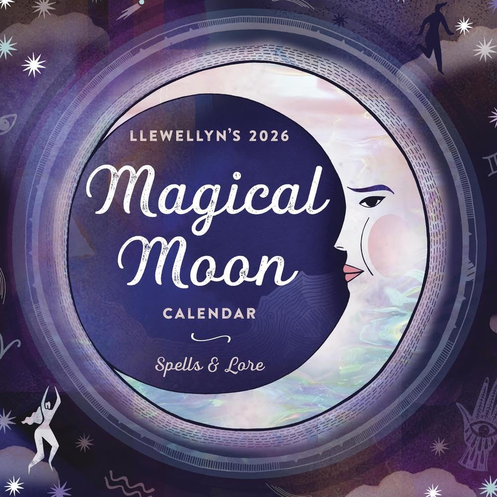 Llewellyn's 2026 Magical Moon Calendar | Wall Calendar | 2025 | by Llewellyn (Author)