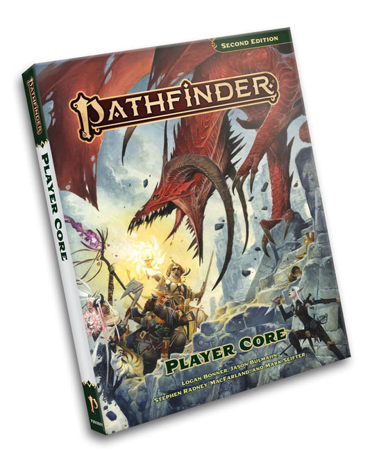 Pathfinder RPG: Pathfinder Player Core Pocket Edition (P2) | Paperback | 2024 | by Logan Bonner, Jason Bulmahn, Stephen Radney-MacFarland, Mark Seifter | RPG | Role Playing