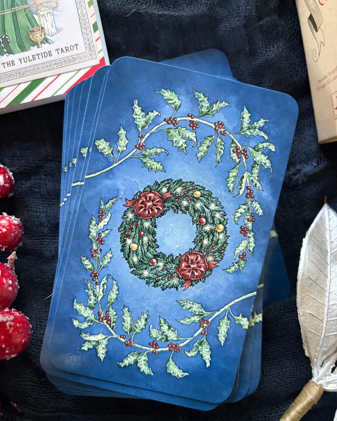 Yuletide Tarot: New Edition | by Kristoffer Hughes (Author), Erin O'Leary Brown (Author) | Divination