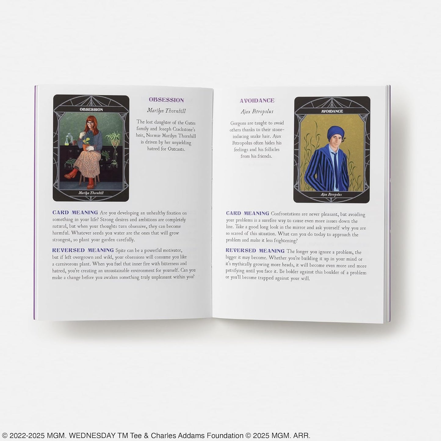 Wednesday: The Official Oracle Deck: Oracle Cards: A 52-Card Deck and Guidebook Cards | 2026 | by MGM Studios (Author), Amy Chase (Author) | Divination | Fortune Telling