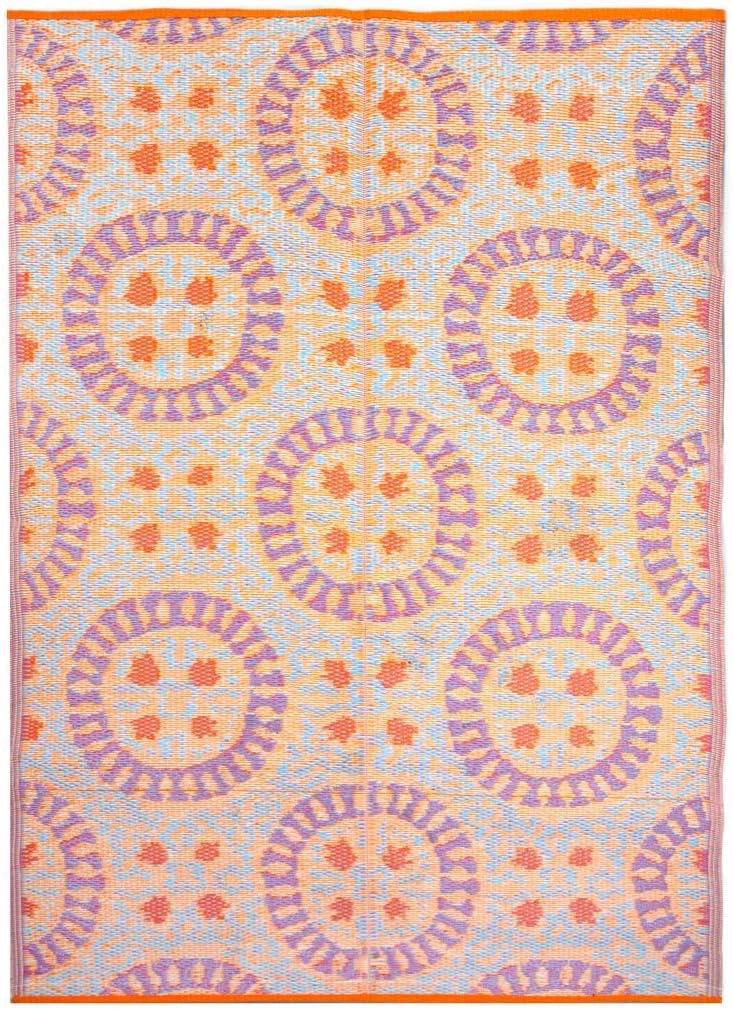 Pink Boho Outdoor Rug | Waterproof | Pinic Blanket | 120 x 180 cm