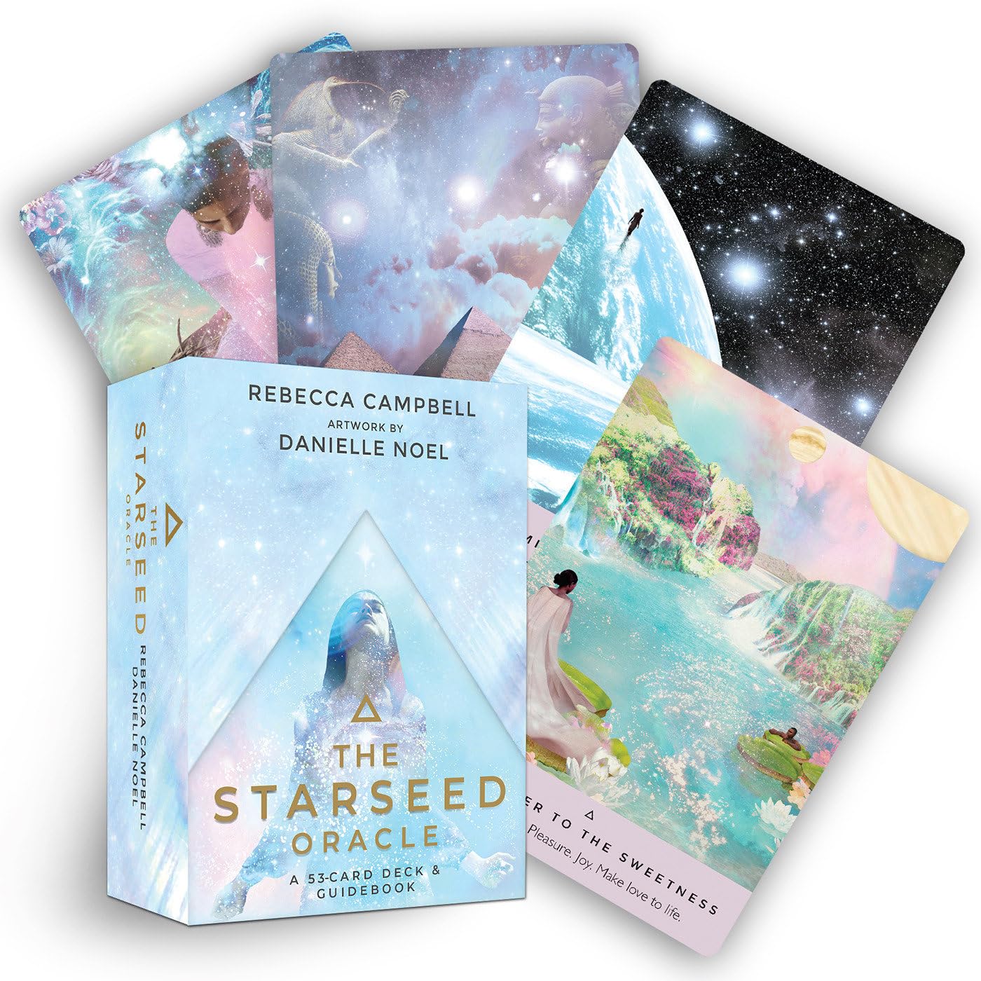 The Starseed Oracle: A 53-Card Deck and Guidebook | by Rebecca Campbell (Author), Danielle Noel (Illustrator)