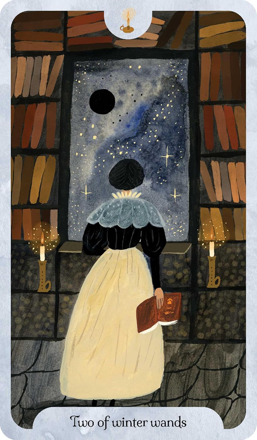 Seasons of the Witch: Winter Tarot: A journey through Yule and Imbolc | by Lorriane Anderson (Author), Tijana Lukovic (Illustrator) | Divination | Fortunetelling