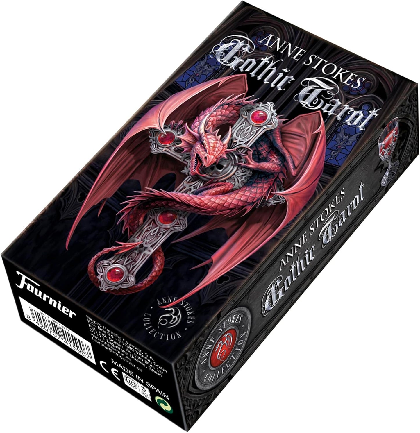 Gothic Tarot | Beautifully Decorated Anne Stokes Tarot Deck | Divination | Fortune Teller