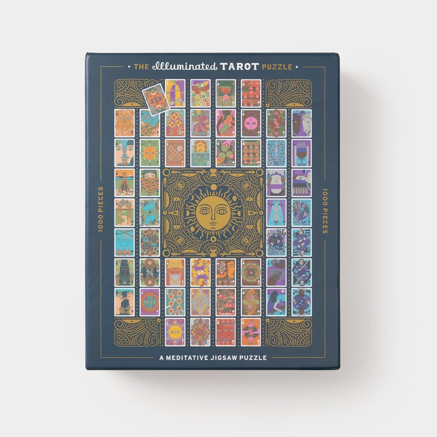 The Illuminated Tarot Puzzle | A Meditative 1000-Piece Jigsaw Puzzle