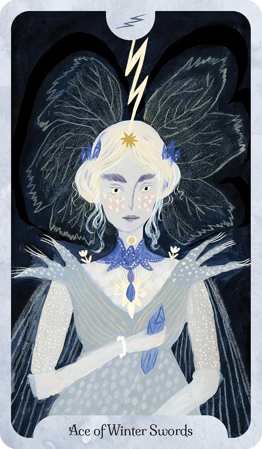 Seasons of the Witch: Winter Tarot: A journey through Yule and Imbolc | by Lorriane Anderson (Author), Tijana Lukovic (Illustrator) | Divination | Fortunetelling