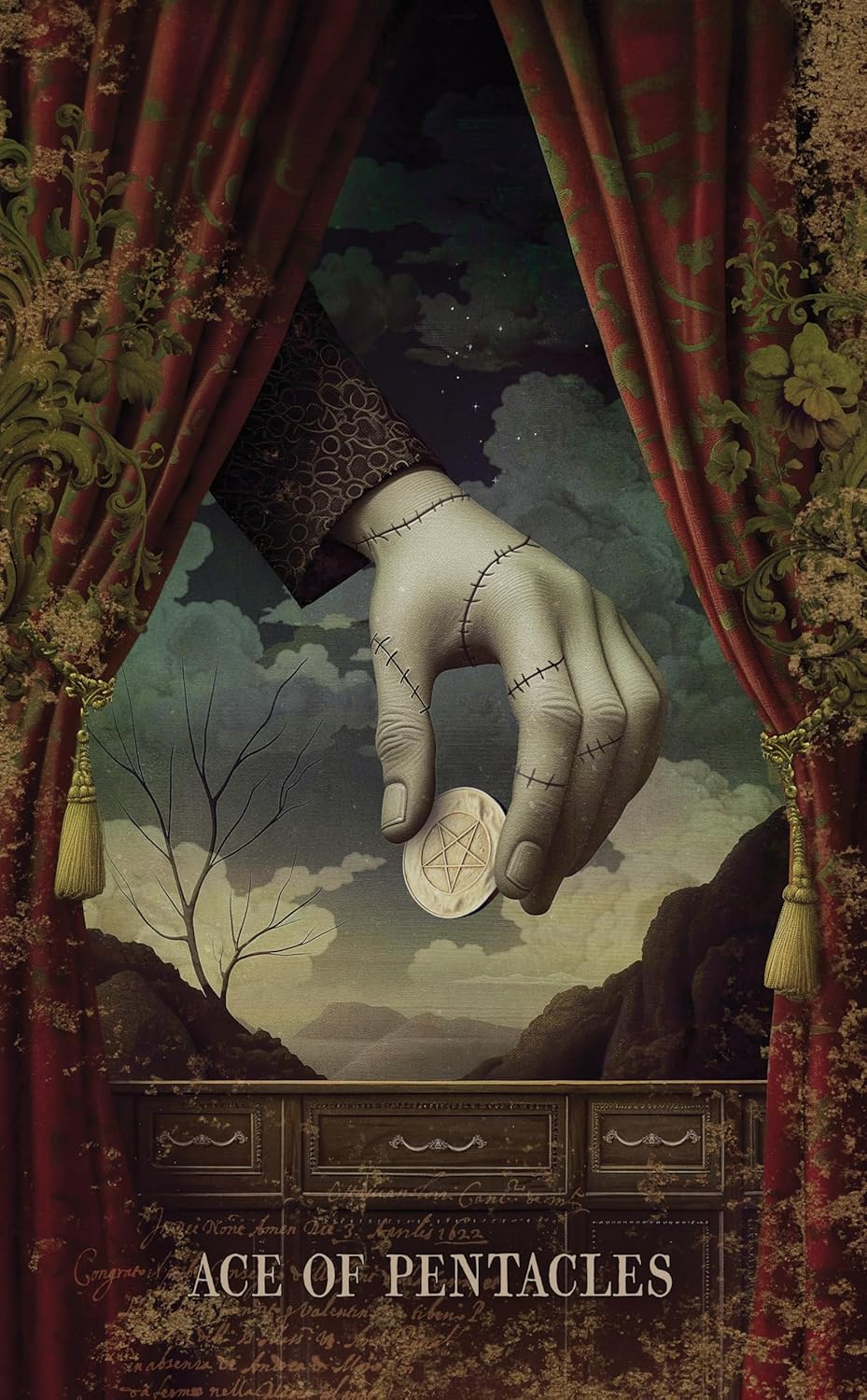 Grim Tales Tarot: 78 Cards and 188-Page Guidebook Cards | 2025 | by Fiona Edgewood (Author)
