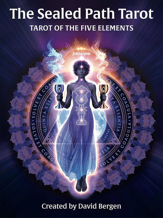 The Sealed Path Tarot: Tarot of the Five Elements | Versatile 97-Card Tarot Deck, Mystical Artwork, Five Minor Arcana Suits, Five Extra Court Cards | Guidebook, Discover Insightful Wisdom Cards | 2026 | by David Bergen (Author)