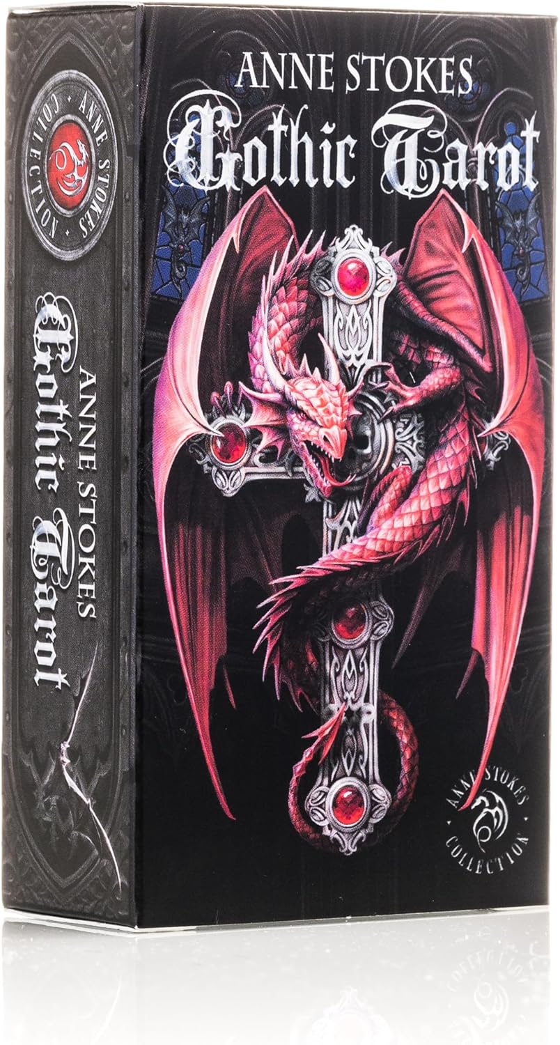 Gothic Tarot | Beautifully Decorated Anne Stokes Tarot Deck | Divination | Fortune Teller