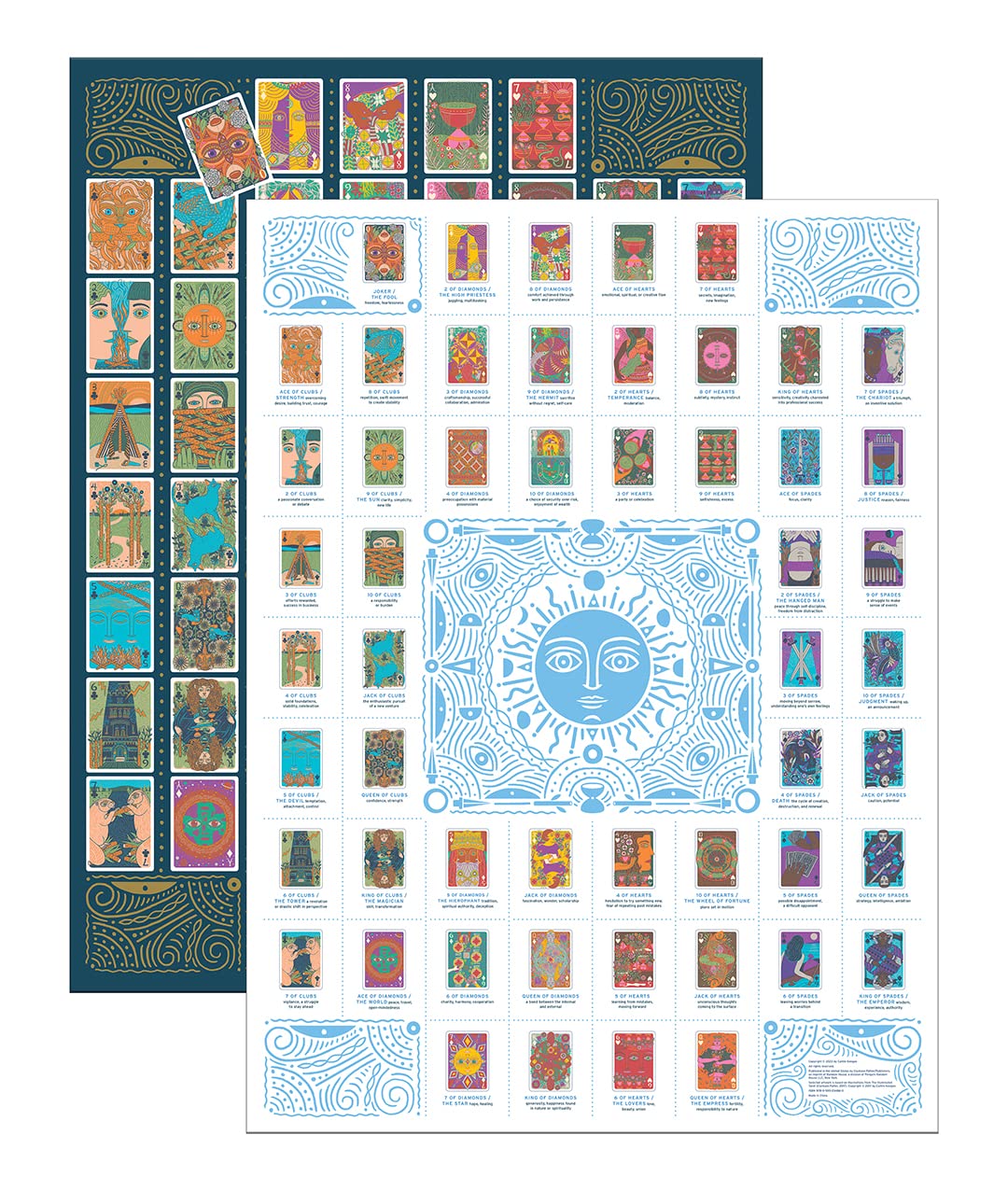 The Illuminated Tarot Puzzle | A Meditative 1000-Piece Jigsaw Puzzle