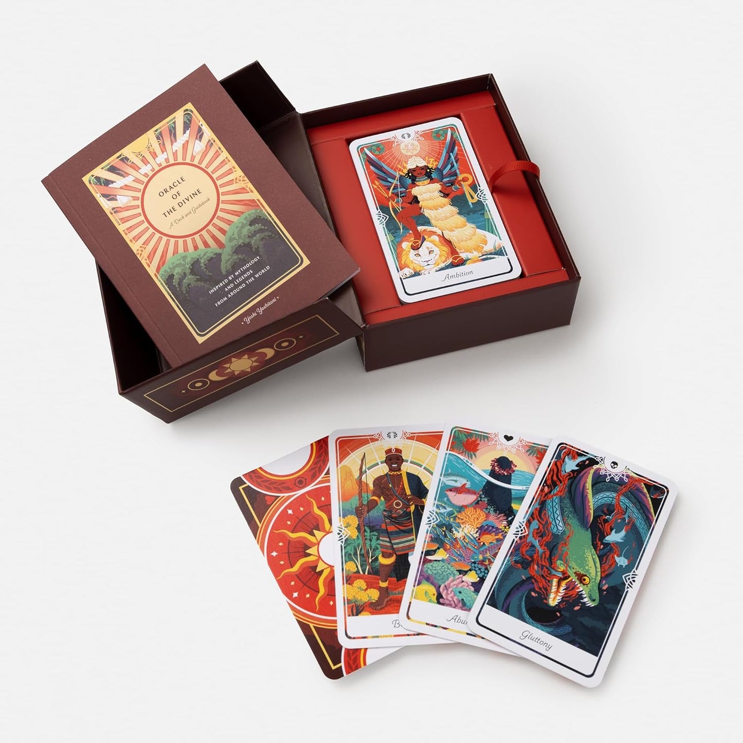 Oracle of the Divine: A Deck and Guidebook Inspired by Mythology and Legends from Around the World Cards | 2026 | by Yoshi Yoshitani (Author) | Divination | Fortune Telling