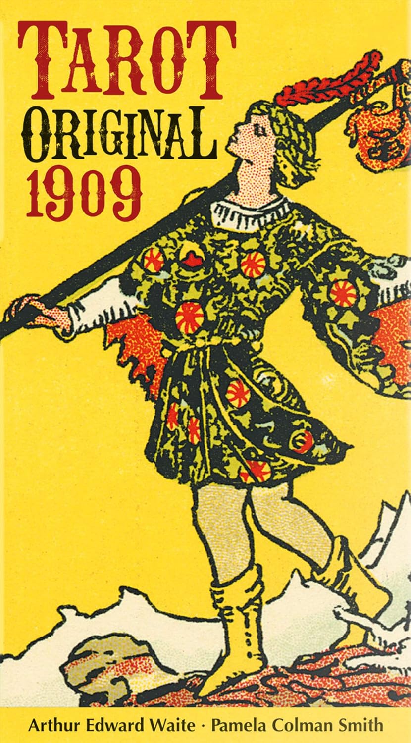 Tarot Original 1909: 78 full colour tarot cards and instructions Cards | 2021 | by A. E. Waite (Author), Sasha Graham (Author), Pamela Colman Smith (Illustrator)