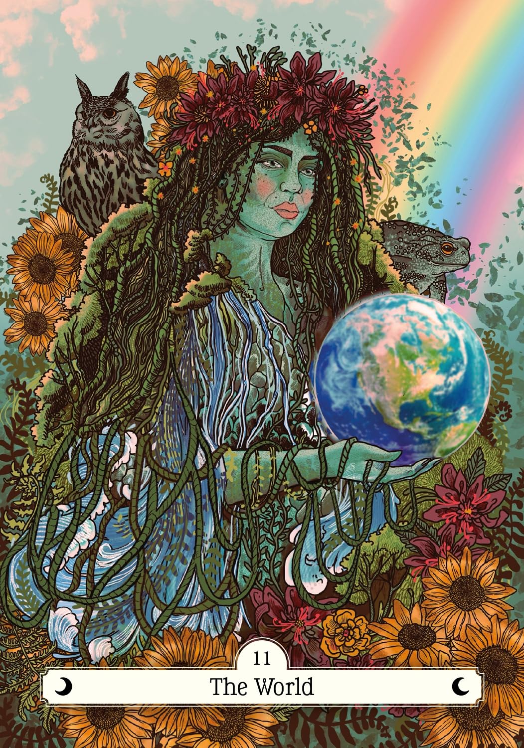 The Witch's Way Home Oracle: A 44-Card Deck and Guidebook by Emma Griffin (Author), Roma May Design (Illustrator)