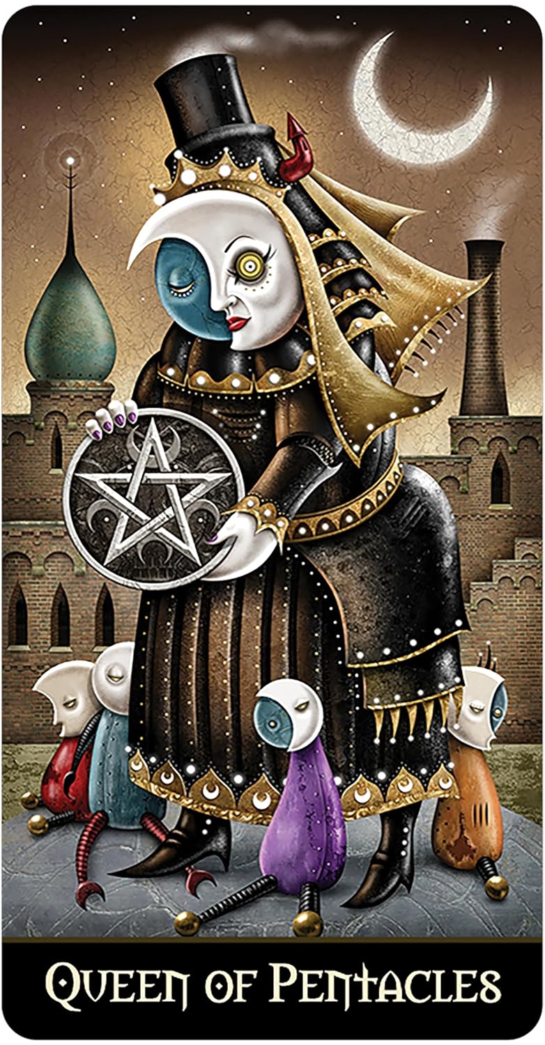 Deviant Moon Tarot Borderless Miniature Edition Cards | Jan. 2025 | by Patrick Valenza | These are mini set
