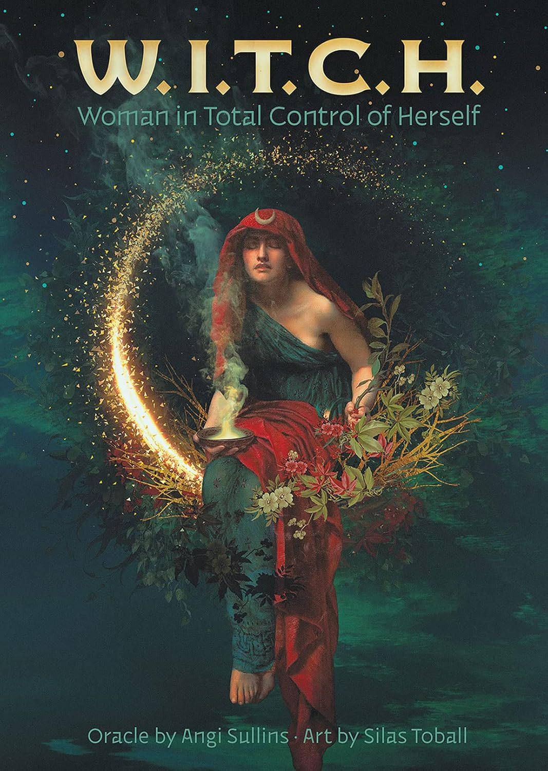 W.I.T.C.H: Woman In Total Control of Herself Cards | 2023 | by Angi Sullins (Author), Silas Toball (Author) | Divination | Fortunetelling