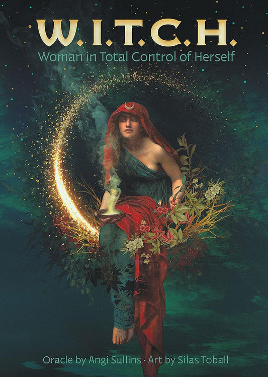 W.I.T.C.H: Woman In Total Control of Herself Cards | 2023 | by Angi Sullins (Author), Silas Toball (Author) | Divination | Fortunetelling