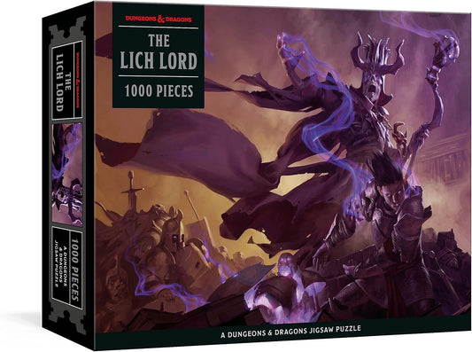The Lich Lord Puzzle  | 1000 pcs | Jigsaw | Dungeon and Dragons