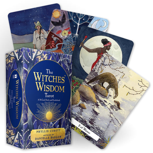 The Witches' Wisdom Tarot (Standard Edition): A 78-Card Deck and Guidebook Cards | 2023 | by Phyllis Curott (Author), Danielle Barlow (Illustrator)