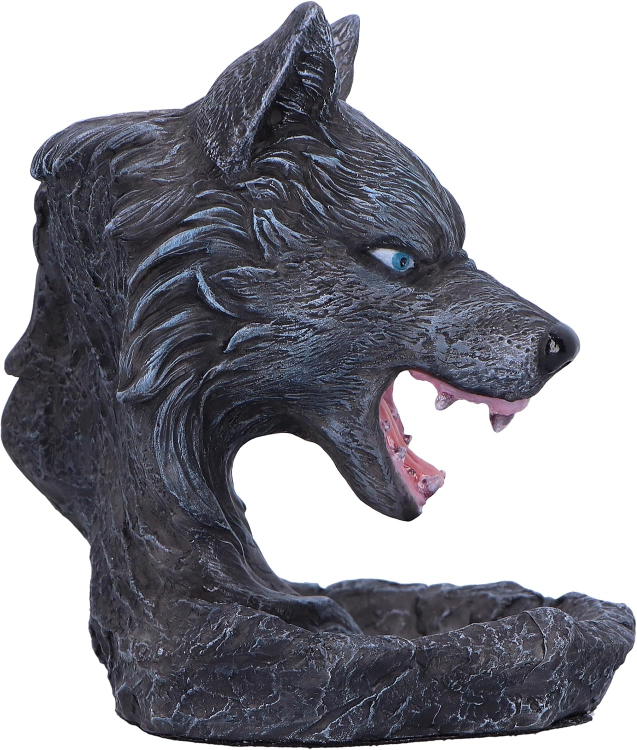 Dark Wolf Backflow Incense Burner | 11.5cm | Home Fragance