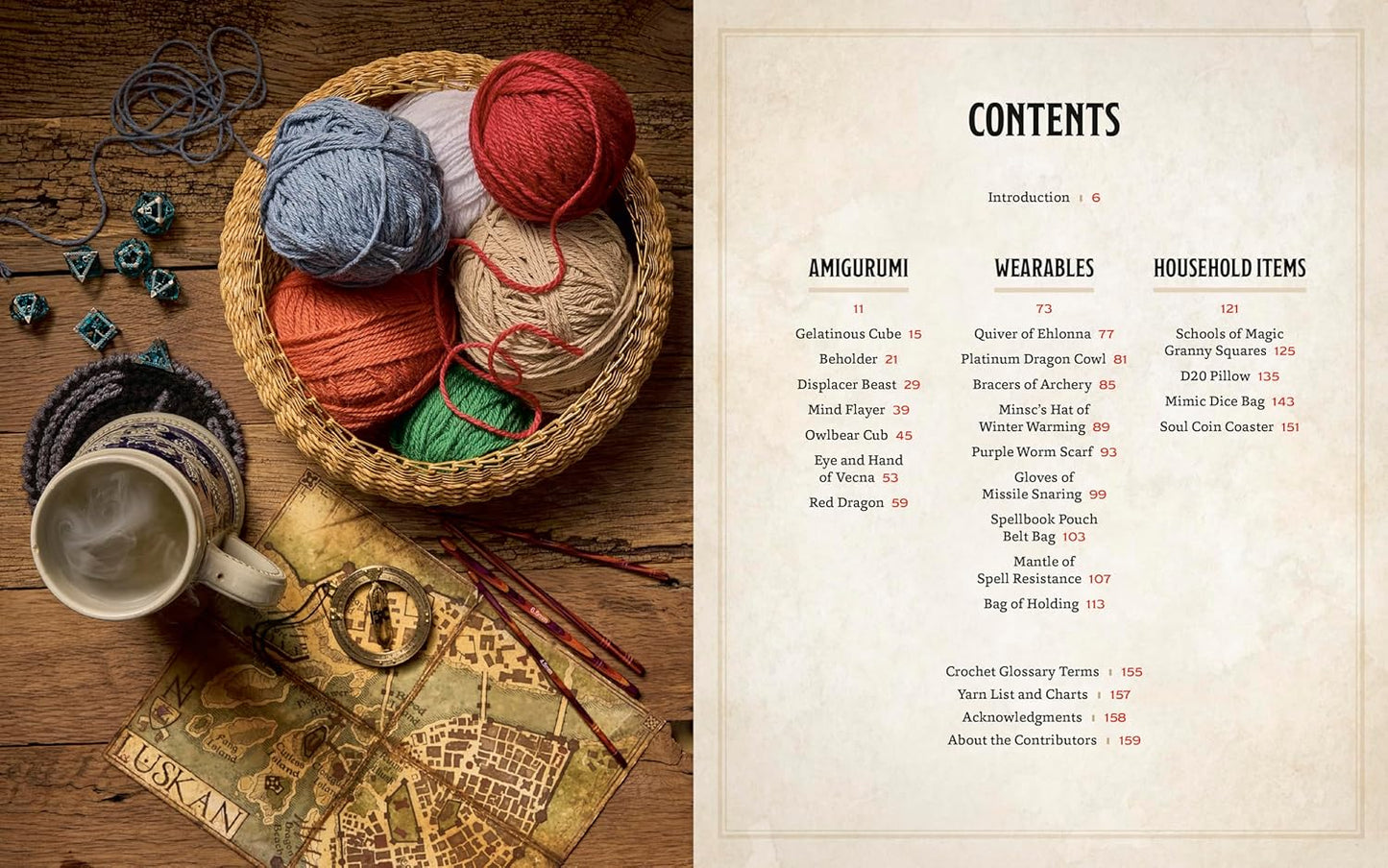Dungeons and Dragons Crochet: A Book of Many Patterns | Hardcover | 2026 | by Stacy King (Author), Official Dungeons and Dragons Licensed (Author)