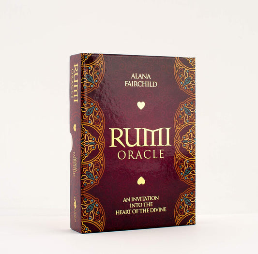 Rumi Oracle: An Invitation into the Heart of the Divine | by Alana Fairchild (Author), Illustrated by Rassouli (Author) | Divination | Fortunetelling