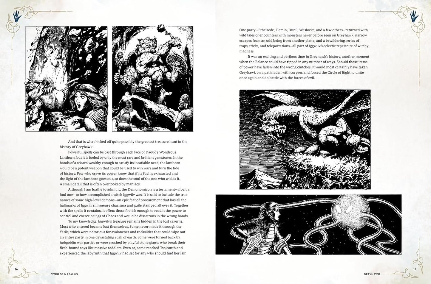 Dungeons and Dragons Worlds & Realms: Adventures from Greyhawk to Faerûn and Beyond Hardcover | 2024 | by Adam Lee (Author) | Official Dungeons and Dragons Licensed (Author)