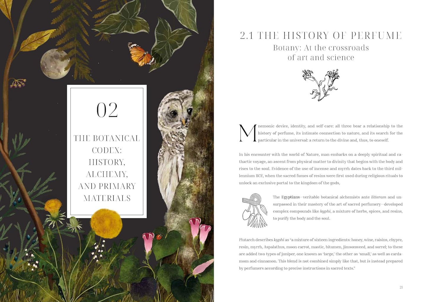 Olfactory Code: Unveiling the Alchemy of Botanical Perfumery | Hardcover | by Caterina Roncati (Author), Marlamú (Author)
