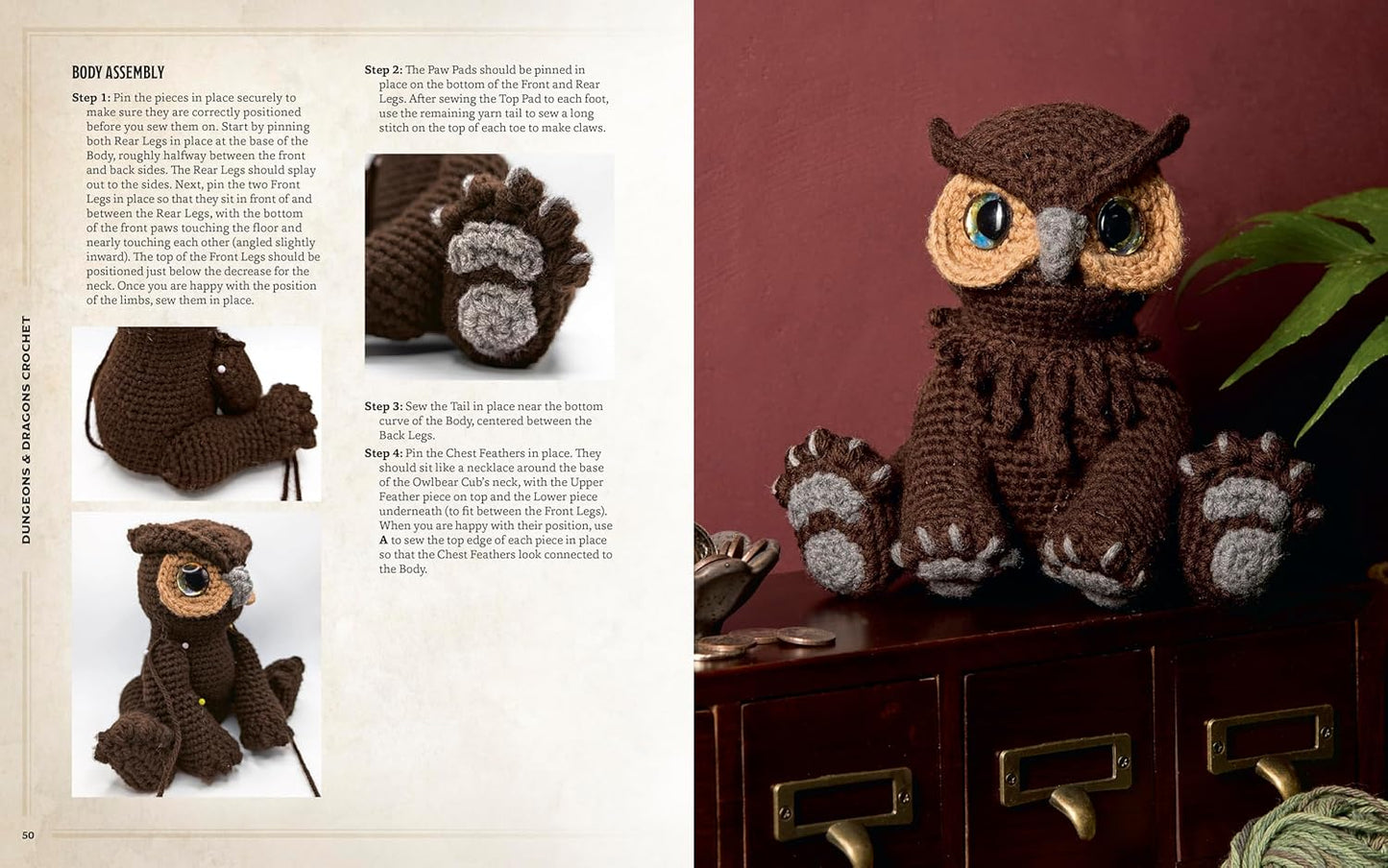 Dungeons and Dragons Crochet: A Book of Many Patterns | Hardcover | 2026 | by Stacy King (Author), Official Dungeons and Dragons Licensed (Author)