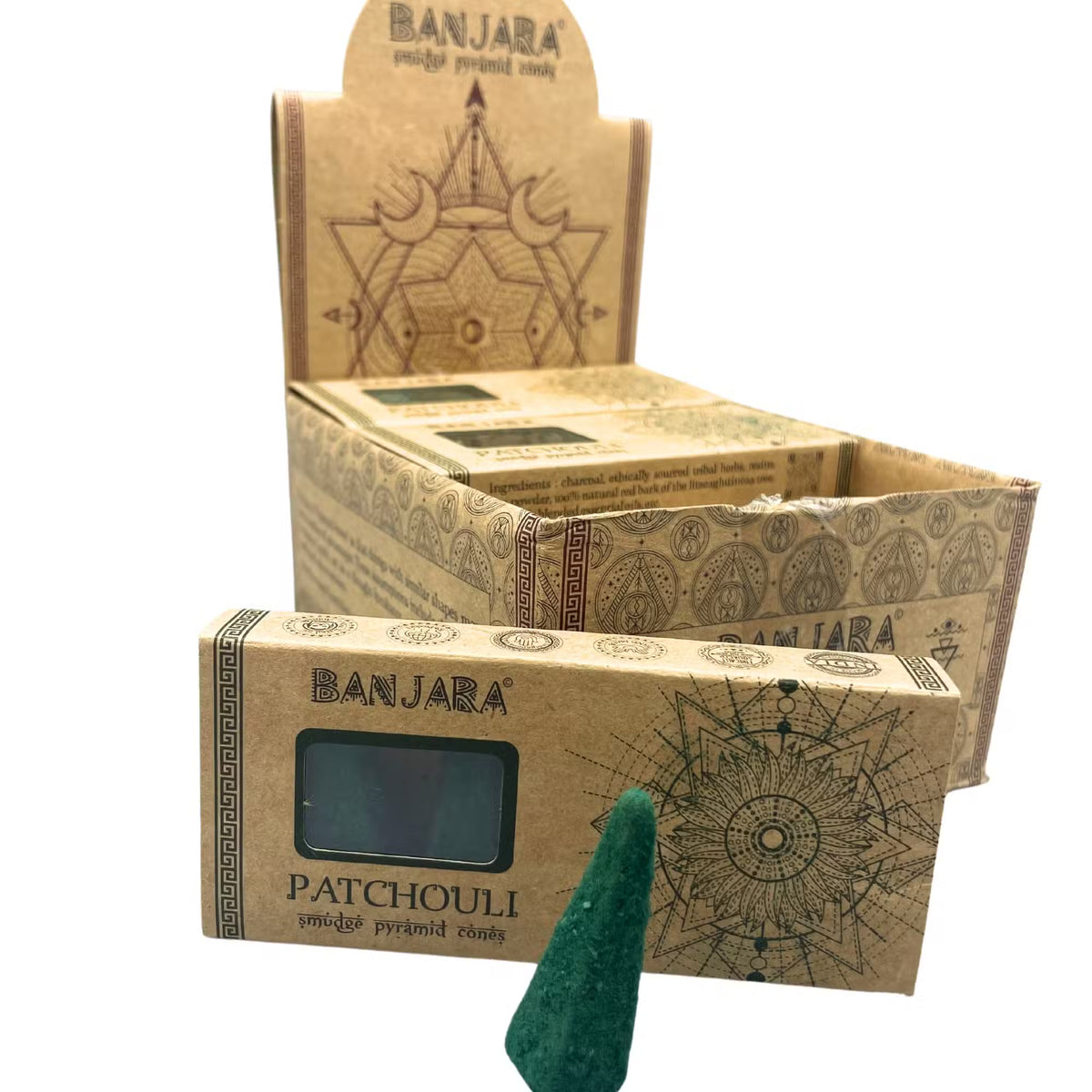 Banjara Smudge Pyramid Cones | Incense Cones | Home Fragrance | Various Scents