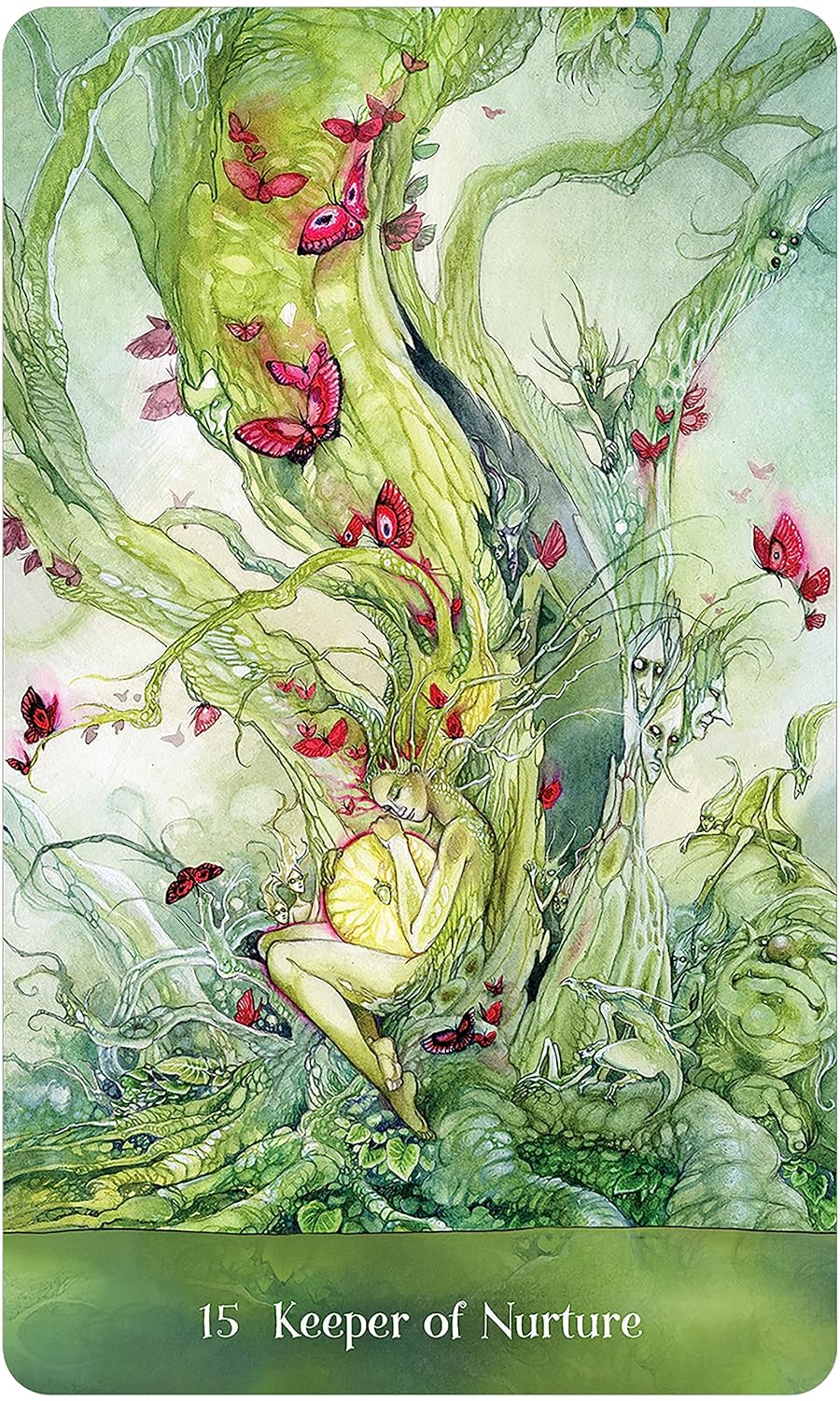 Treekeepers Oracle Cards |  Angi Sullins (Author) | Stephanie Law (Author) | Divination | Fortune Telling